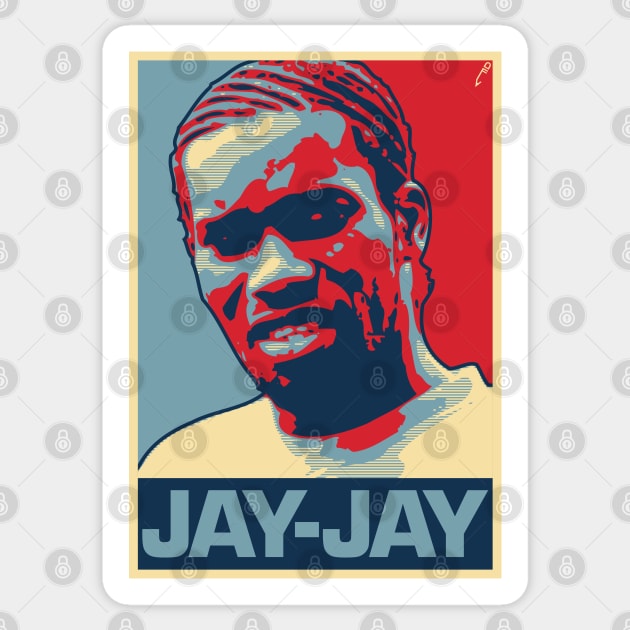 Jay-Jay Sticker by DAFTFISH